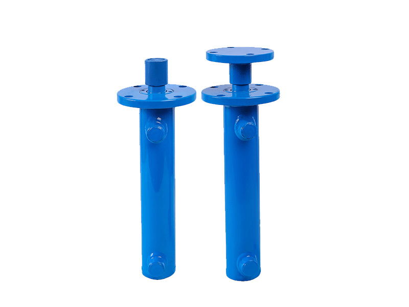 3吨HSG50镀铬法兰液压缸