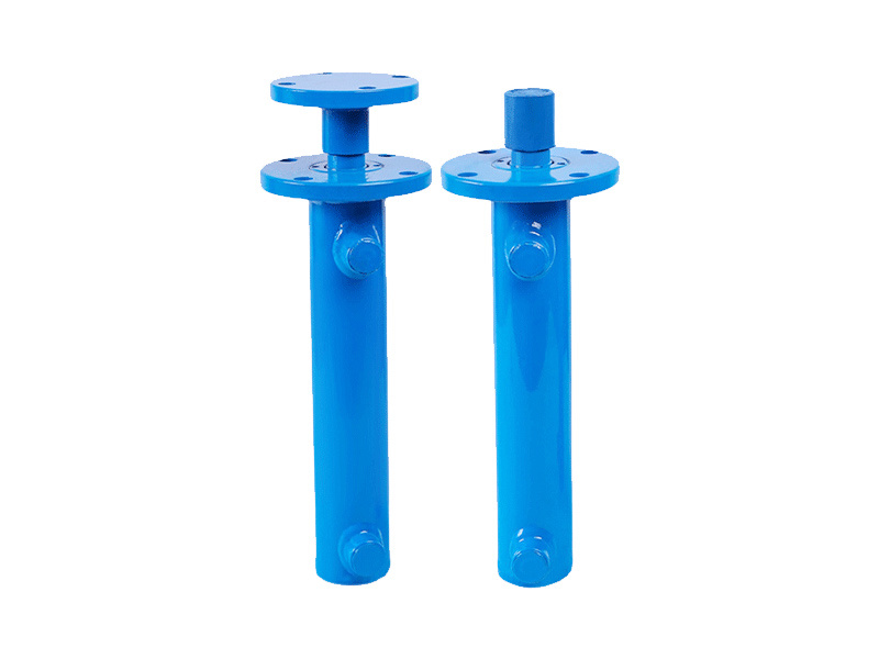 5吨HSG63镀铬法兰液压缸